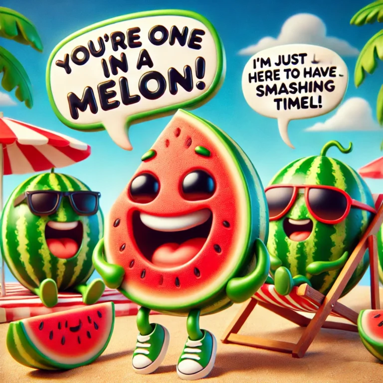 Slice of Laughter: Watermelon Jokes and Puns 137+ Melon Mania