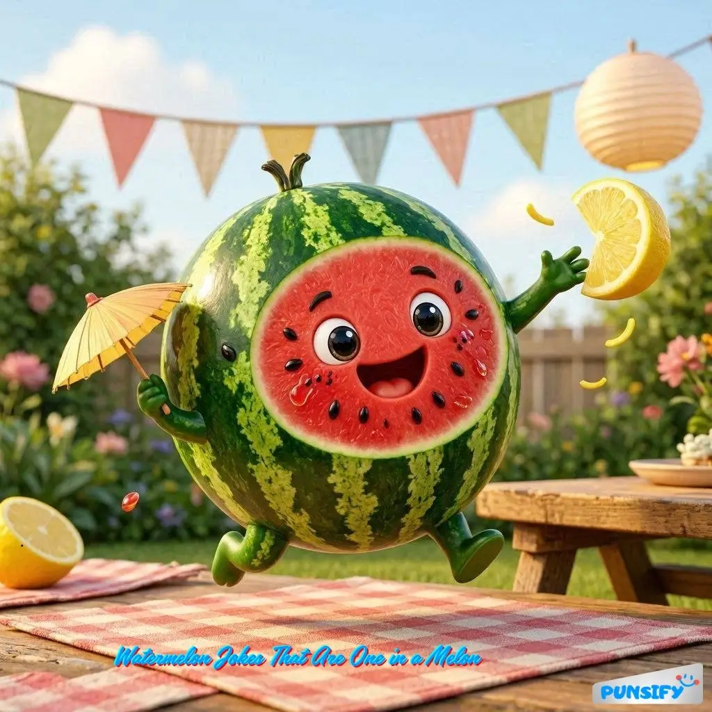 Slice of Laughter: Watermelon Jokes and Puns 157+ Melon Mania