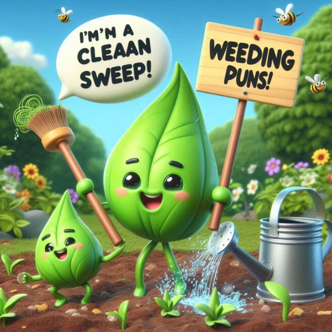 Weeding Puns