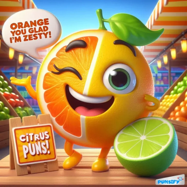 179+ Hilarious Citrus Puns and Jokes That Will Zest Up Your Day and Bring Smiles