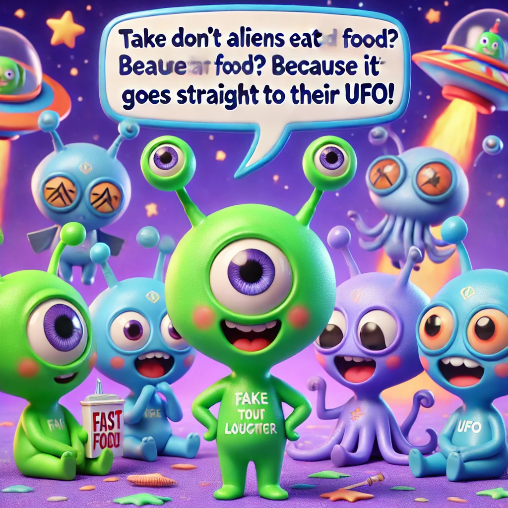 Aliens Telling Jokes