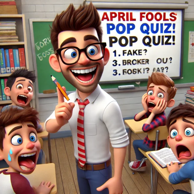 April Fools Jokes For Teachers To Play On Students