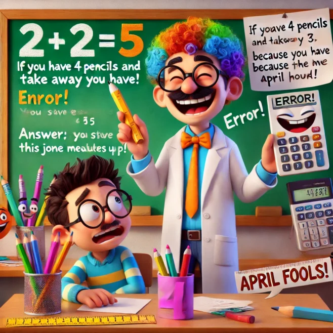 April Fools Math Jokes