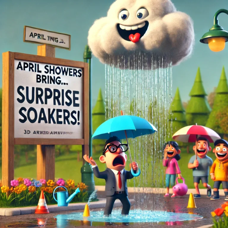 April Showers Jokes