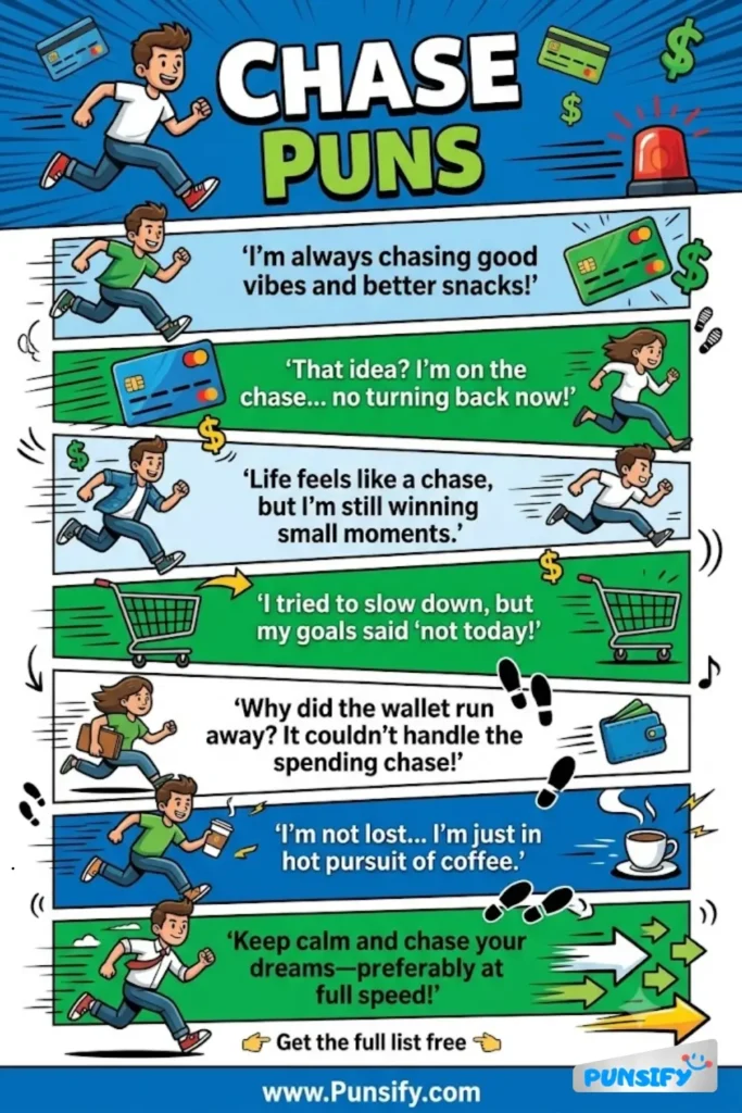 195+ Hilarious Chase Puns & Jokes That Will Make You Laugh and Chase Away Boredom
