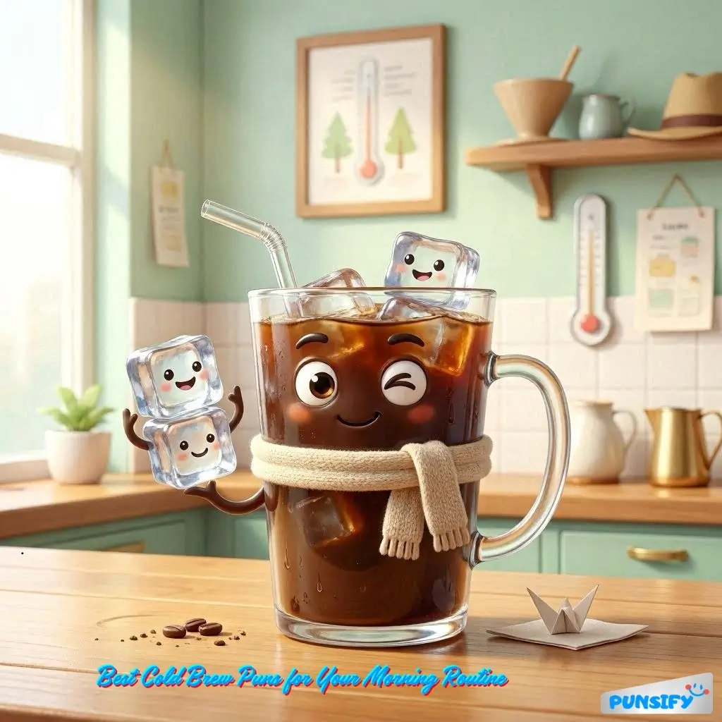 183+ Hilarious Cold Brew Puns & Jokes for Your Daily Dose of Caffeine Fun
