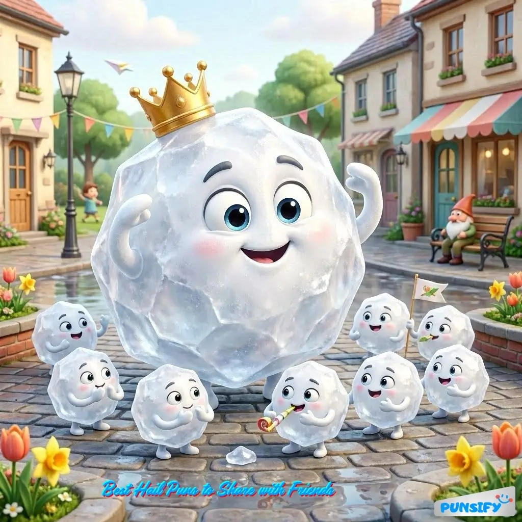 189+ Hilarious Hail Puns & Jokes for Laughs and Fun in Stormy Weather