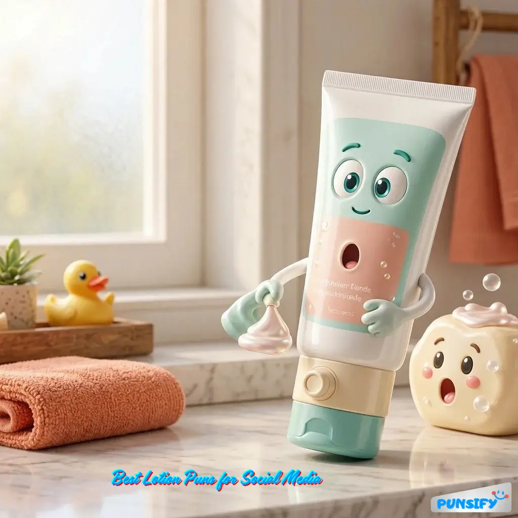 179+ Hilarious Lotion Puns That Will Moisturize Your Humor and Spirit