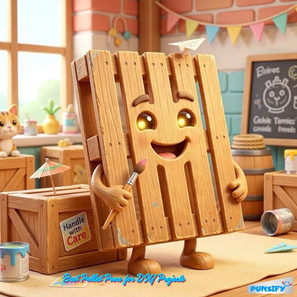 153+ Hilarious Pallet Puns & Jokes for Laughs and Creative Projects Galore