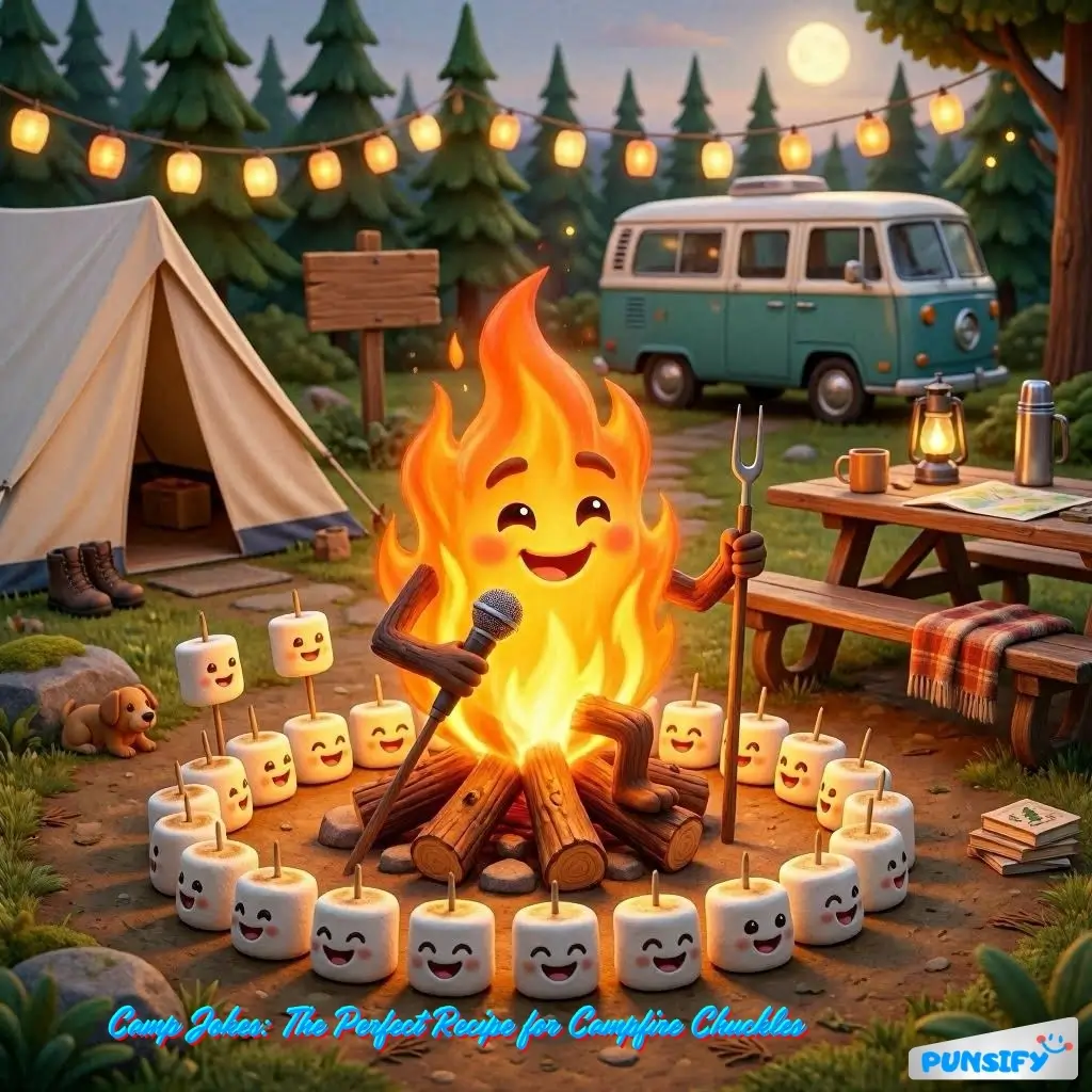 165+ Hilarious Camp Jokes & Puns That Will Make You S'more Than Just Laugh!