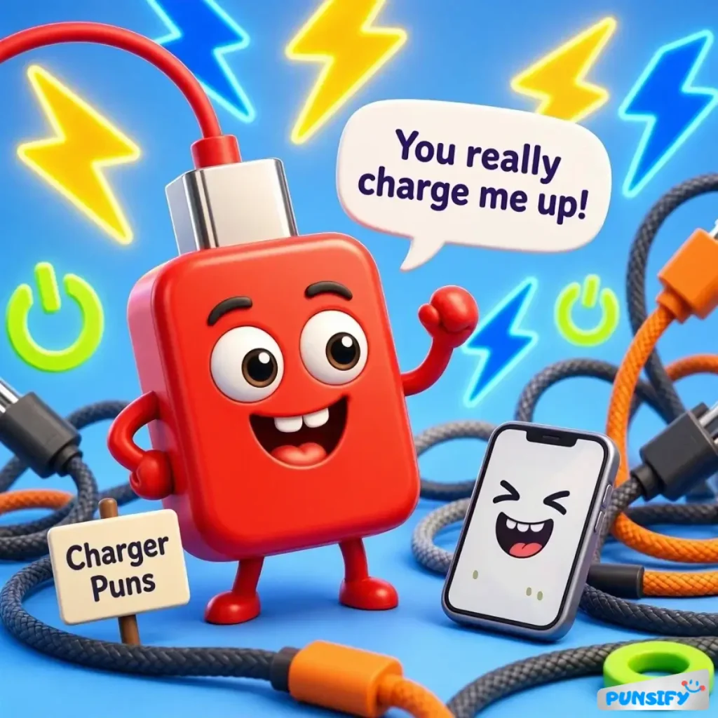 Charger Puns