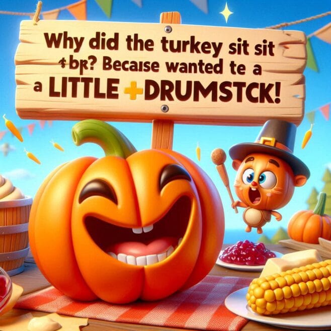 195+ Children's Thanksgiving Jokes for Family Fun and Giggles