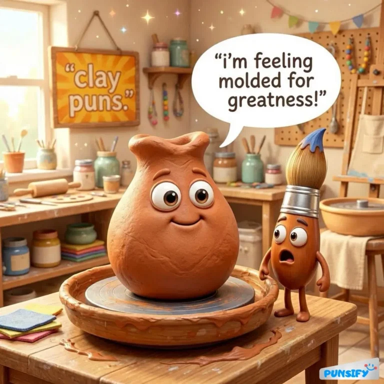 Clay Puns