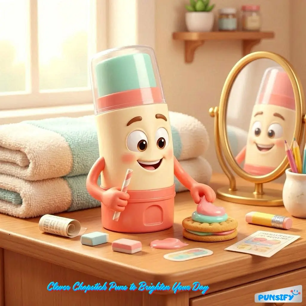 163+ Hilarious Chapstick Puns & Jokes for Lip-Smacking Laughter and Fun