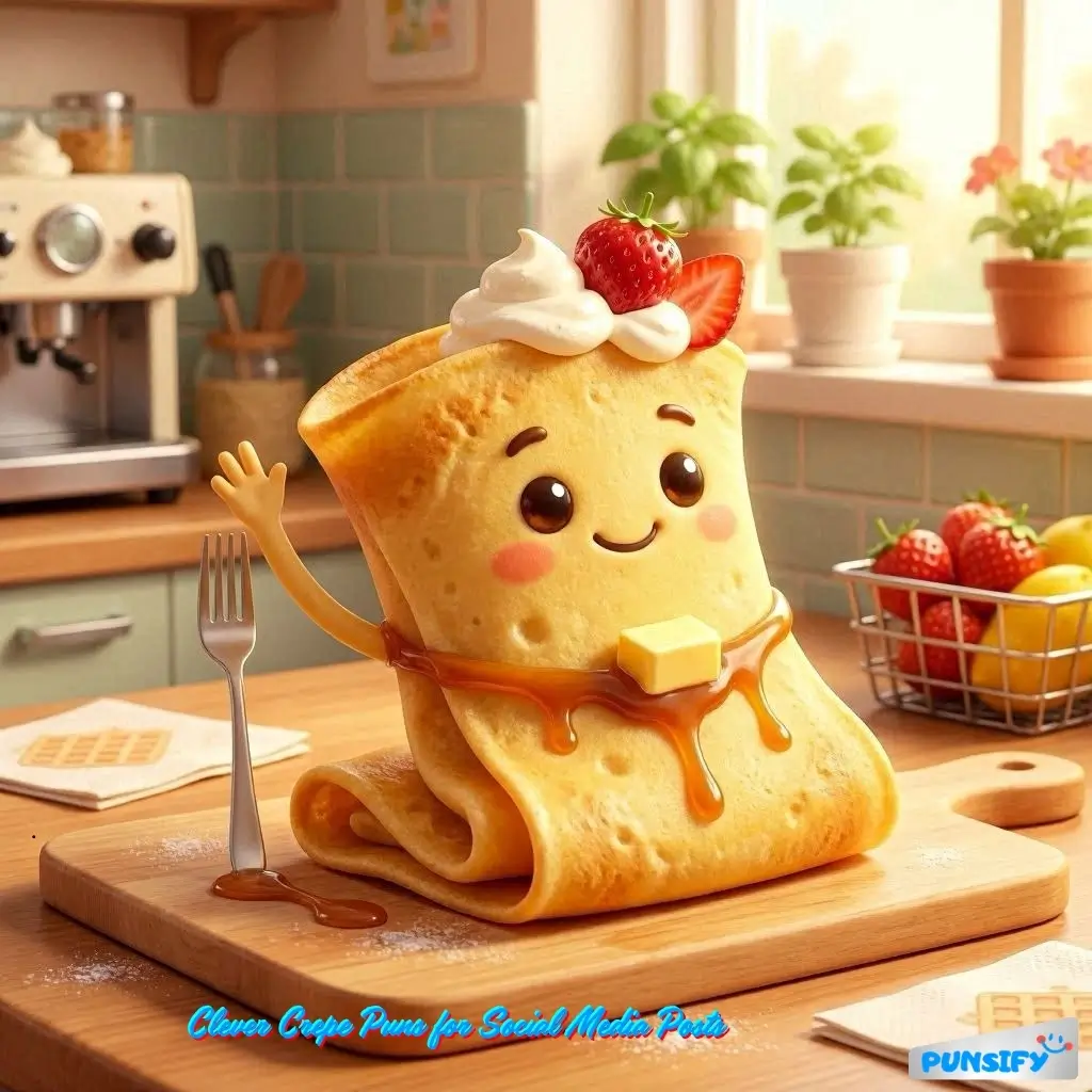 169+ Hilarious Crepe Puns & Jokes That Will Make You Flip with Laughter and Joy