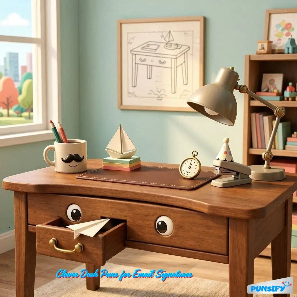 159+ Desk Puns That Will Brighten Your Workday and Boost Smiles