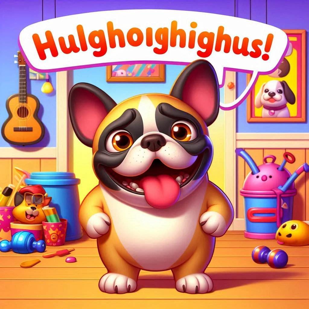 Clever French Bulldog Puns for Greeting Cards