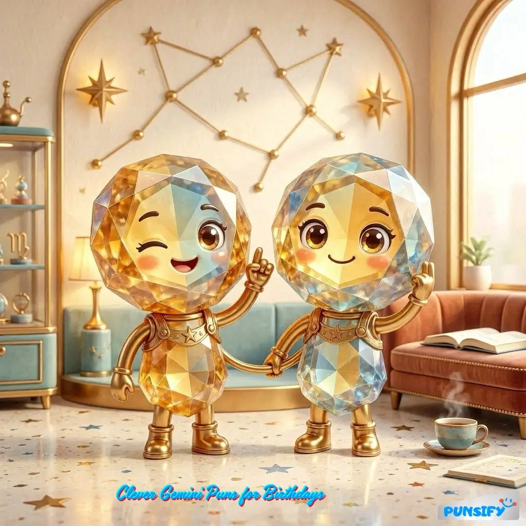169+ Hilarious Gemini Puns & Jokes to Spark Laughter and Celebrate Duality Fun