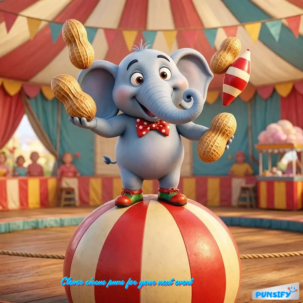 169+ Hilarious Circus Puns to Tumble Into Laughter and Fun