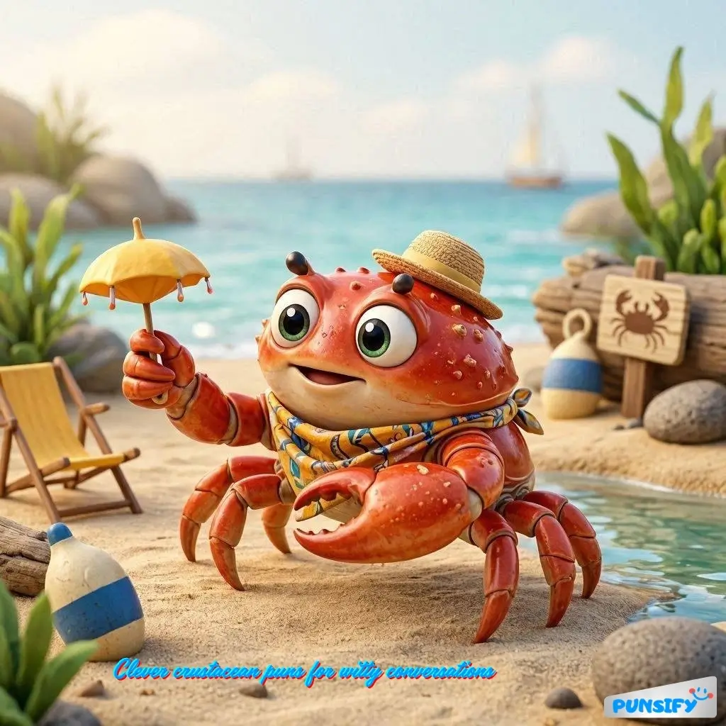 167+ Crustacean Puns to Make You Laugh and Shell-ebrate Life