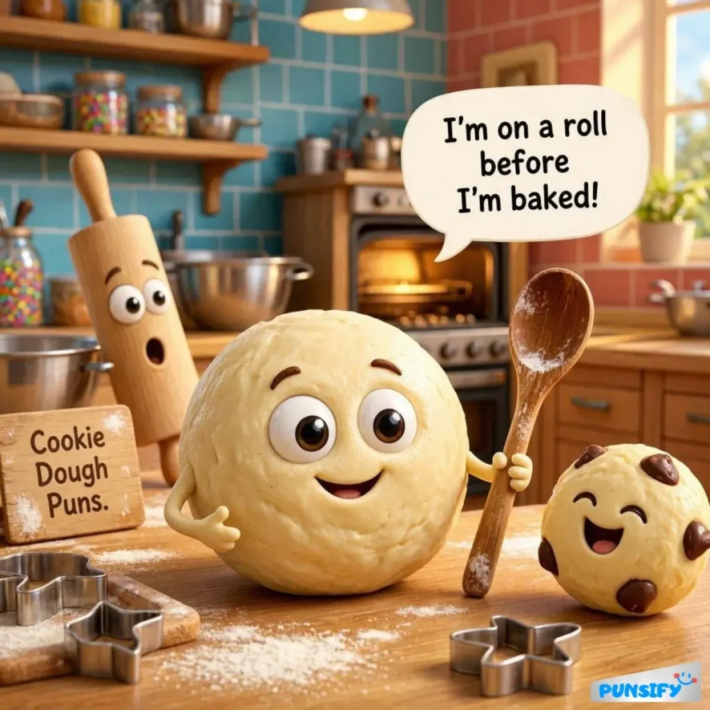 Cookie Dough Puns