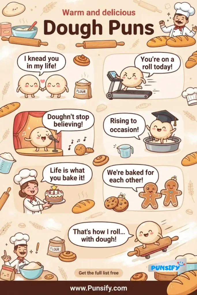 167+ Dough Puns for a Fun and Flavorful Laugh Fest