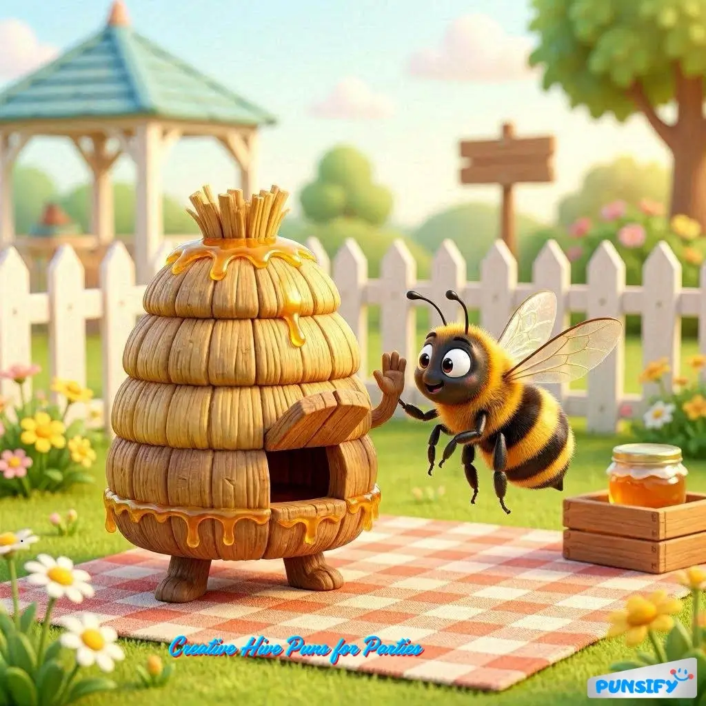 187+ Hilarious Hive Puns & Jokes That Buzz with Humor and Sweet Wit