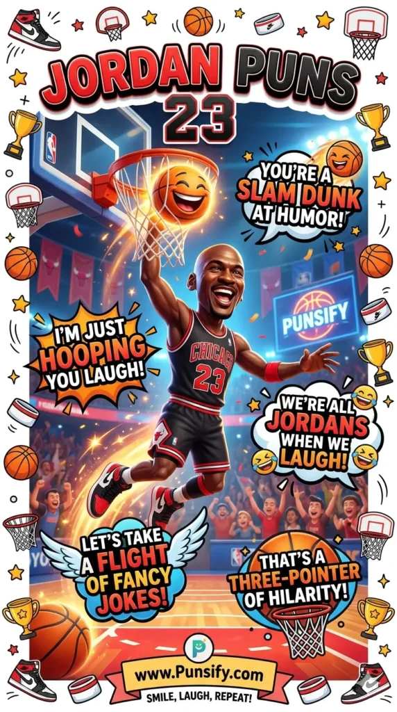 175+ Hilarious Jordan Puns That Will Make You Jump for Joy and Laugh