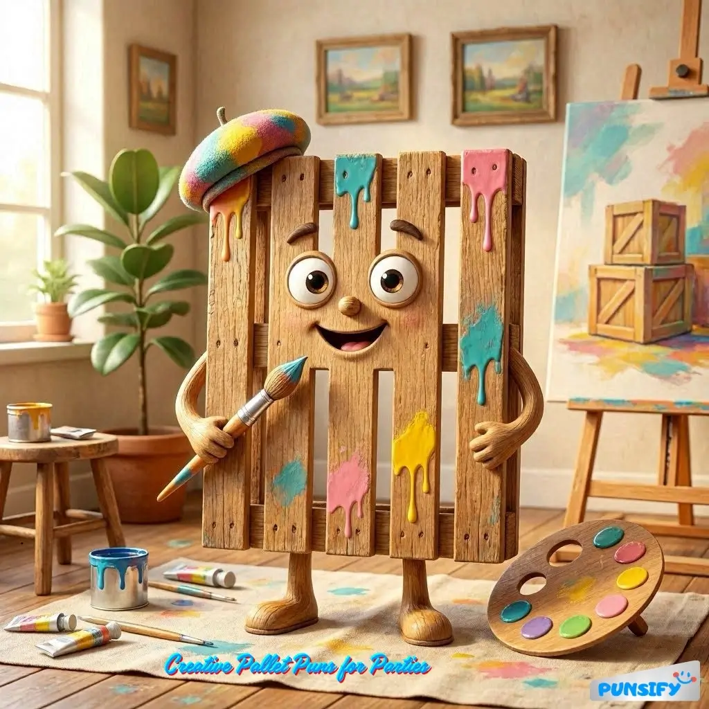 153+ Hilarious Pallet Puns & Jokes for Laughs and Creative Projects Galore