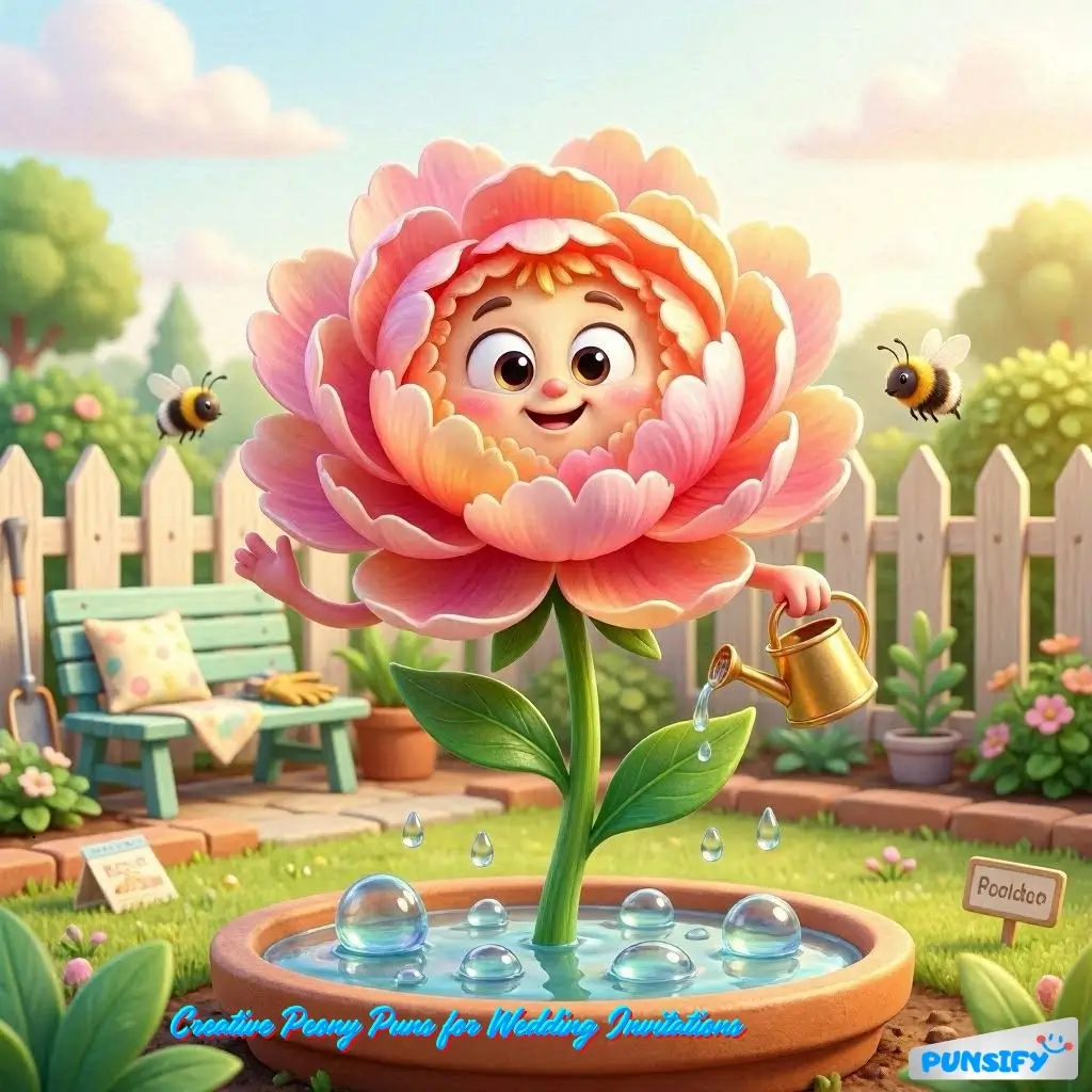 175+ Hilarious Peony Puns & Jokes for Flower Lovers and Garden Enthusiasts