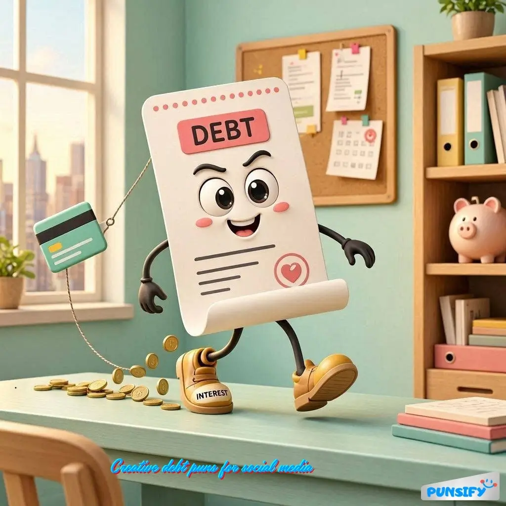 175+ Debt Puns to Lighten Your Financial Conversations Today