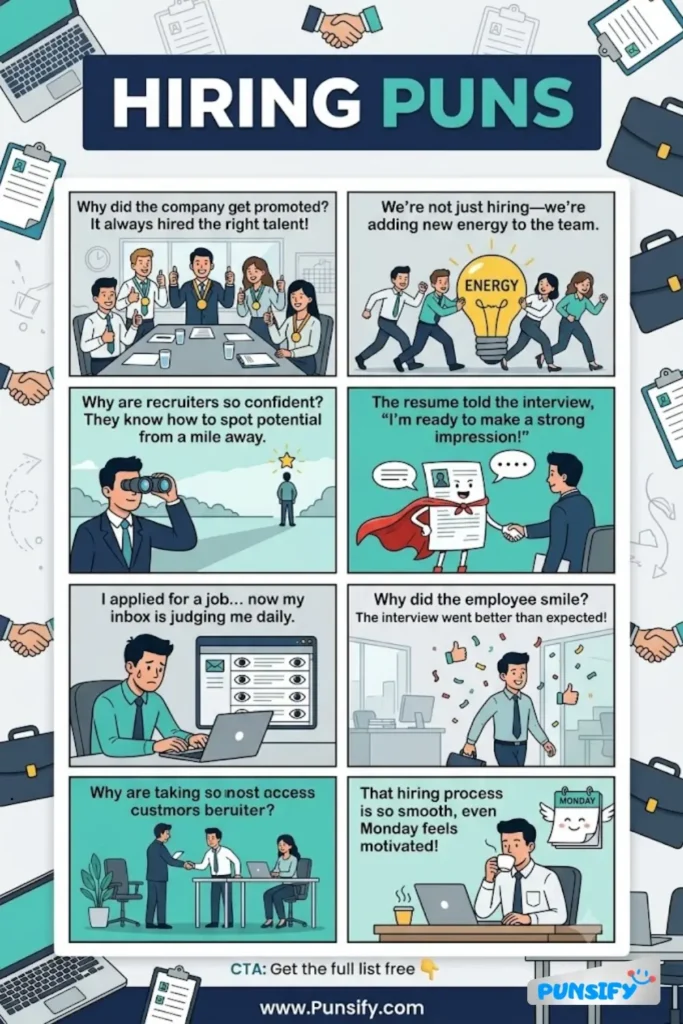 167+ Hilarious Hiring Puns & Jokes to Boost Your Recruitment Game and Engage Talent