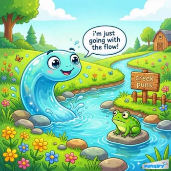 197+ Hilarious Creek Puns for Laughs and Fun by the Water’s Edge