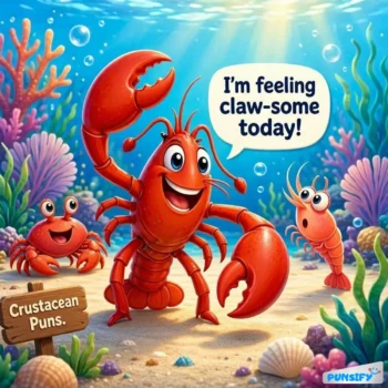 167+ Crustacean Puns to Make You Laugh and Shell-ebrate Life
