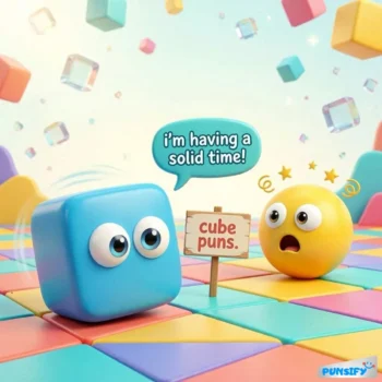 169+ Hilarious Cube Puns for Fun and Laughter That Will Make You Smile
