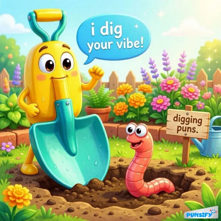 Digging Puns