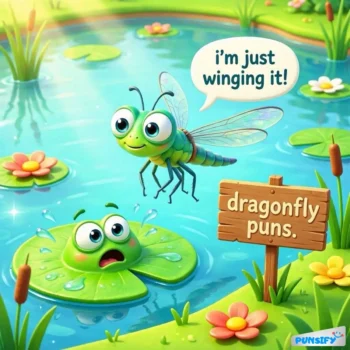 175+ Hilarious Dragonfly Puns for Fun, Laughs, and Creative Inspiration