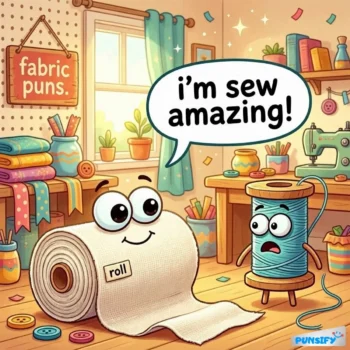 157+ Hilarious Fabric Puns to Stitch Together Laughter and Creativity