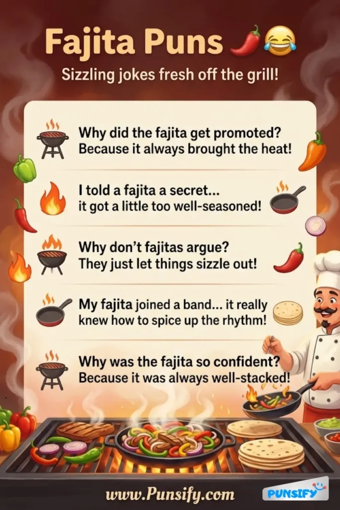 169+ Hilarious Fajita Puns and Jokes That Spice Up Your Conversations and Laughter