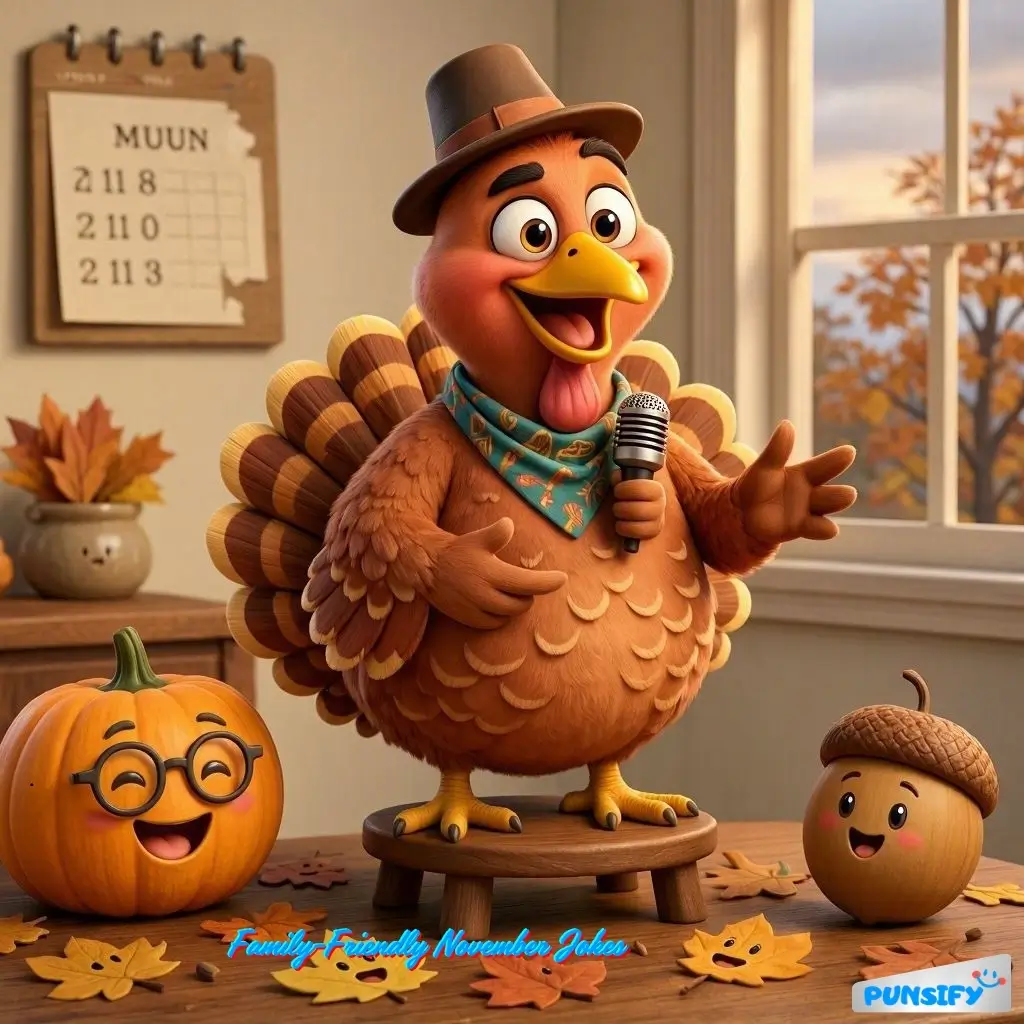 187+ Hilarious November Jokes to Brighten Your Fall Days with Laughter