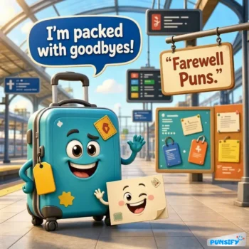 193+ Hilarious Farewell Puns for Hilarious Goodbyes and Last Laughs