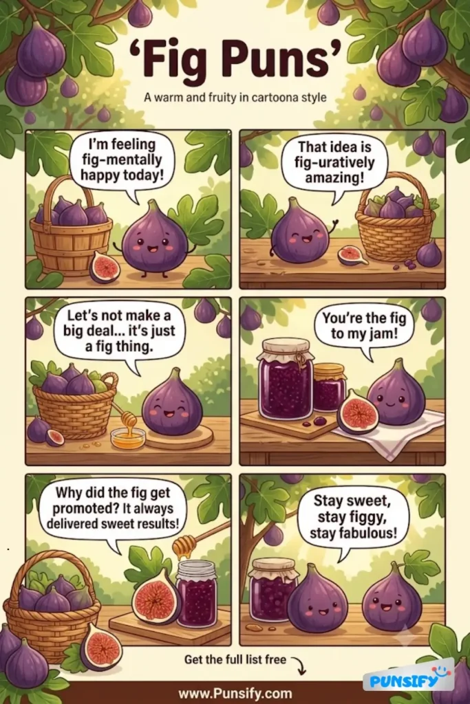 185+ Hilarious Fig Puns & Jokes That Will Make You Smile and Share the Fun