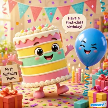 167+ Funny First Birthday Puns for Unforgettable Celebration Fun