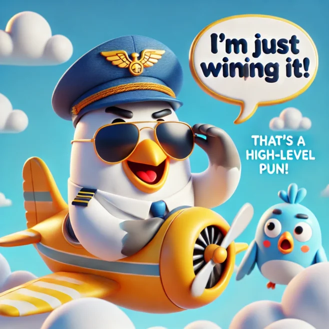 Flying Puns