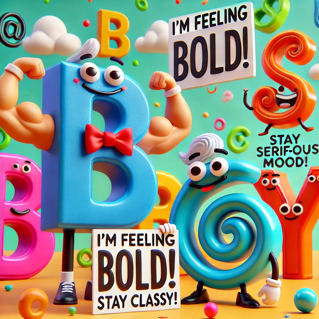 Font Puns