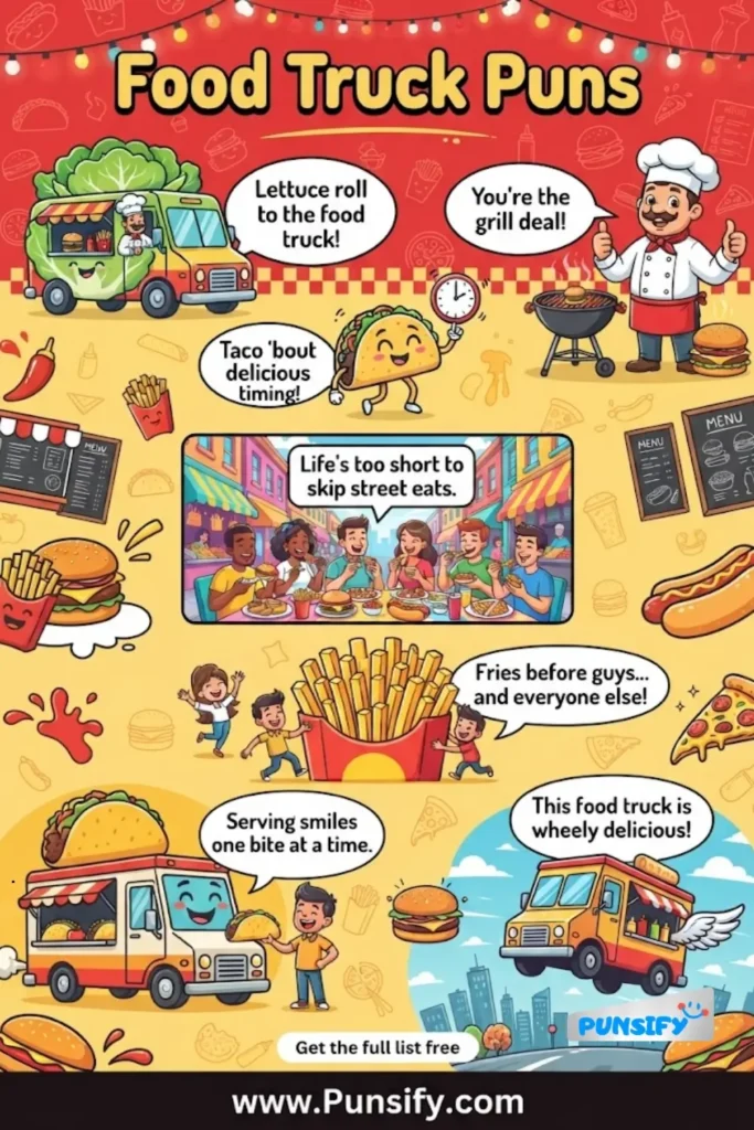 175+ Funny Food Truck Puns to Spice Up Your Culinary Adventures