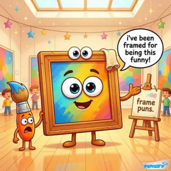 185+ Hilarious Frame Puns & Jokes to Brighten Your Day and Spark Creativity