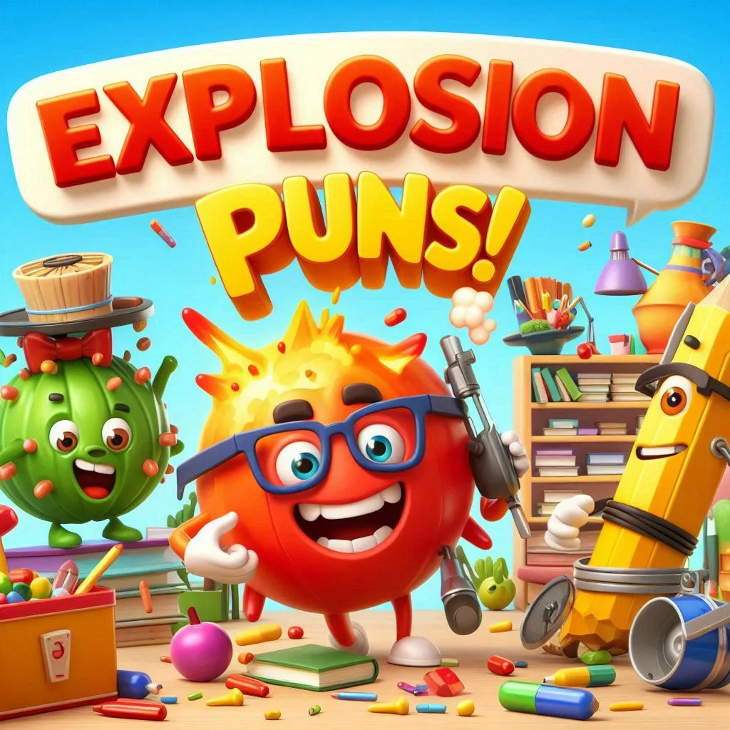 200+ Explosion Puns That Will Ignite Your Laughter and Fun 2 Funny Explosion Puns QA
