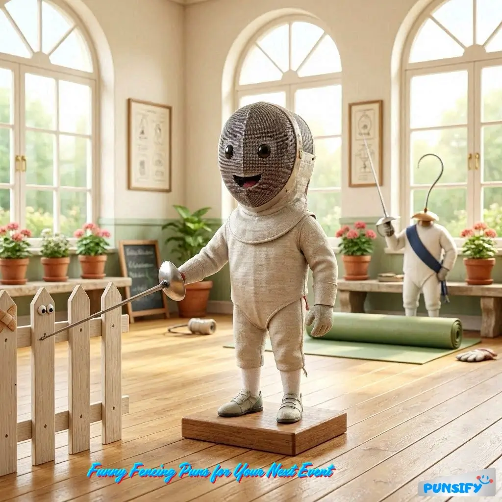 179+ Hilarious Fencing Puns & Jokes for Sharp Wit and Laughs in Every Bout