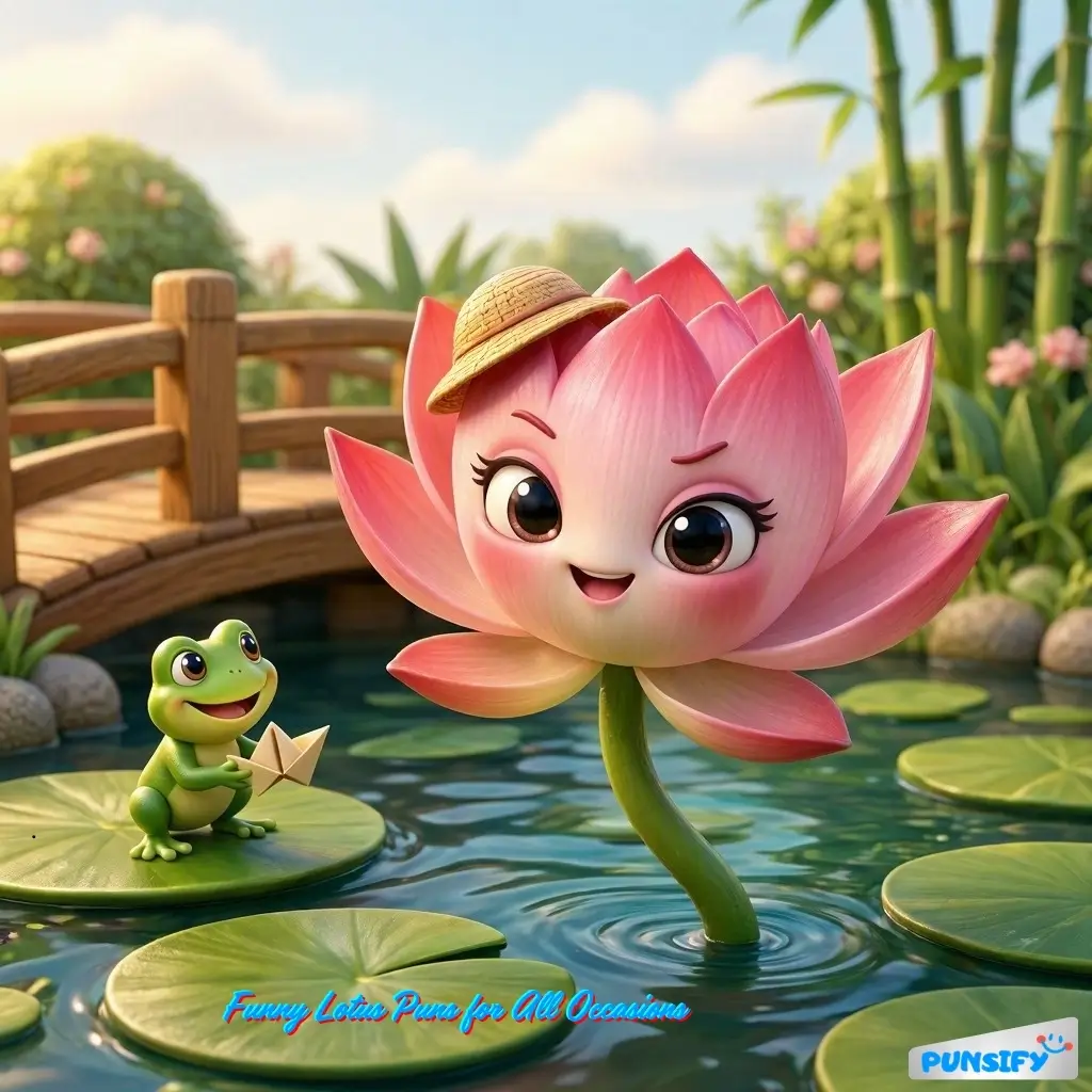 193+ Hilarious Lotus Puns to Blossom Your Humor and Brighten Your Day